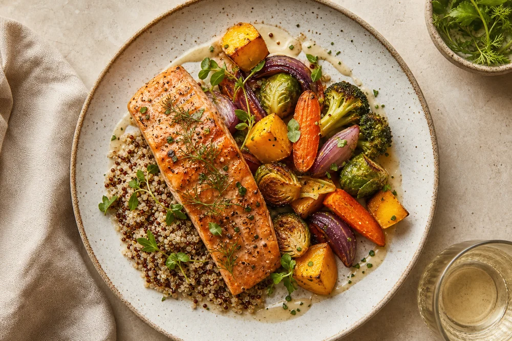 Assiette équilibrée Thalvora